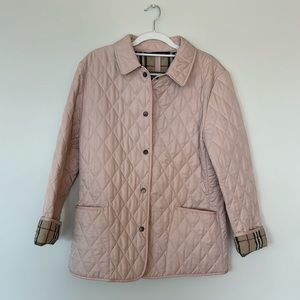 Burberry Nova Check lined Quilted Jacket